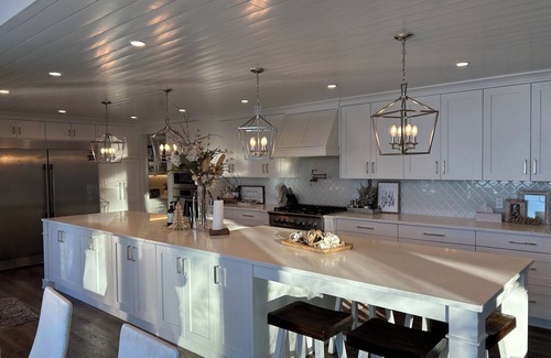 Midnapore House | Lakefront 6BR home w/dock, hot tub, games, sleeps 16—perfect for families!
