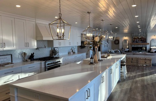 Midnapore House | Lakefront 6BR home w/dock, hot tub, games, sleeps 16—perfect for families!