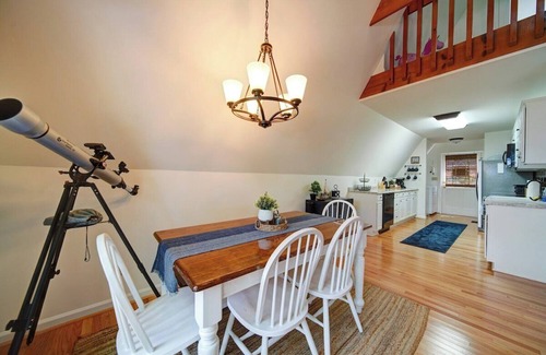 Southmont Cottage | Lakefront A-Frame Cottage with Kayaks & Fire Pit