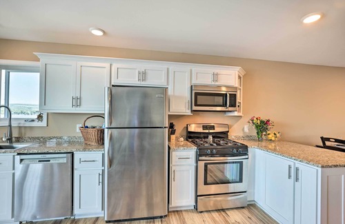 Conesus Apartment | Lakefront Apt w/ Dock: Steps to Dine & Swim!