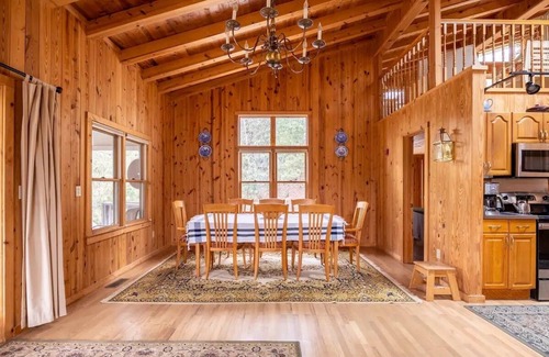 Highlands Hills Cabin | Lakefront Cabin, 2 bedrooms downstairs, 2 upstairs in loft - Sleeps 6