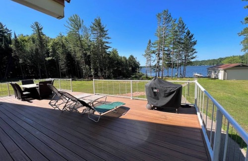 Eagle River Cabin | Lakefront Cabin in the North Woods Three Lakes WI