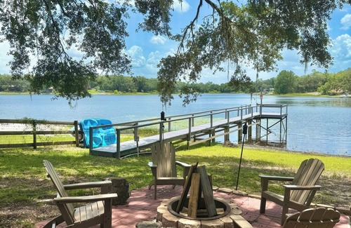 Silver Springs Cabin | Lakefront Cabin in Ocala Forest – Near Springs, Shops, Pet Friendly Getaway