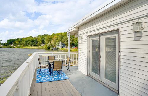 Campbellsport Apartment | Lakefront Condo with Beach Access in Campbellsport!