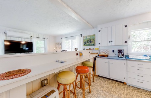 Mashpee House | Lakefront cottage with WiFi, partial AC, private pier, patio, & deck - 2 dogs ok