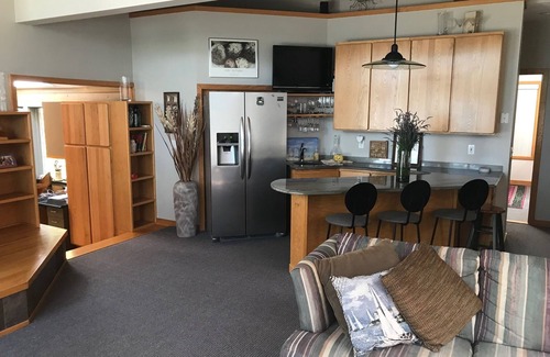 Traverse City House | Lakefront Escape: Spacious 5-Bedroom Home with dock, kayaks, and great views