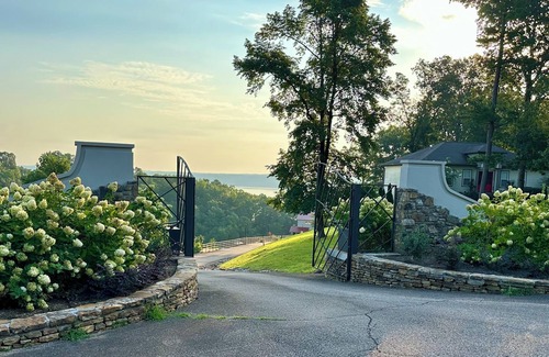 Counce Villa | Lakefront Estate w/sensational views, boat slip, & pool. 3 mi to State Park