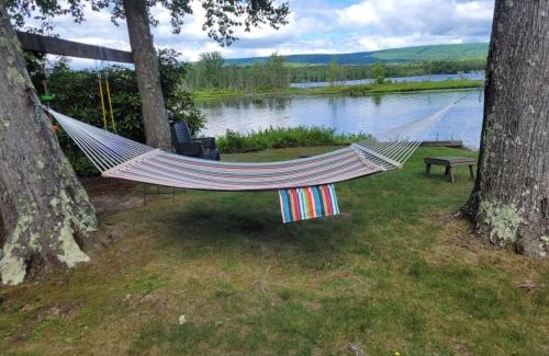 Lake Ariel Villa | Lakefront Family Home, Kayaks, Hot Tub, Fireplace