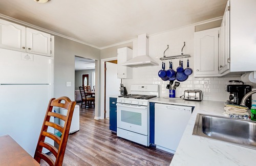 The Bays House | Lakefront four season home w/private beach, boat slip, dock, & fishing kayaks