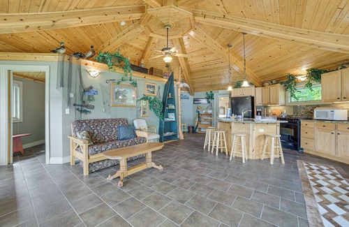 Charlevoix House | Lakefront Gem w/Private Dock & Yard in Charlevoix