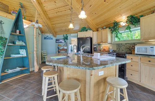 Charlevoix House | Lakefront Gem w/Private Dock & Yard in Charlevoix