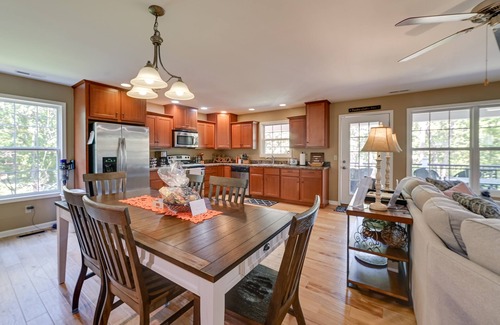 Gilbertsville House | Lakefront Gilbertville Haven w/Private Boat Dock!