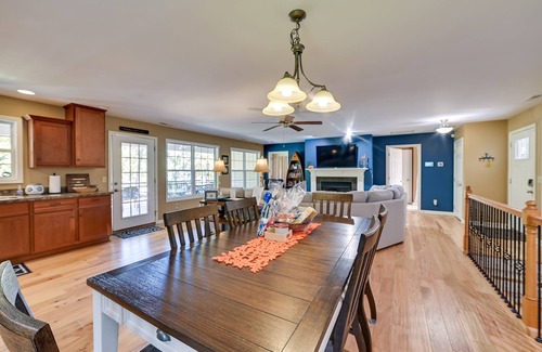 Gilbertsville House | Lakefront Gilbertville Haven w/Private Boat Dock!