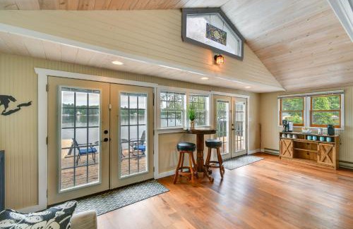 Gladwin House | Lakefront Gladwin Vacation Rental with Deck and Dock!