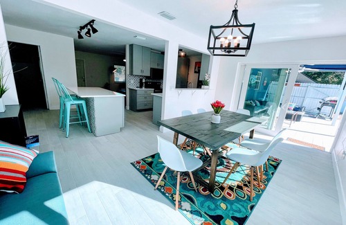 Palm Springs House | Lakefront, Heated Pool, Hot Tub, Family-Friendly & Near Beach