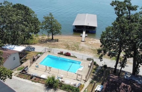 Boulder Point Cabin | Lakefront Hideaway w/Dock + Pool. Pet-Friendly!