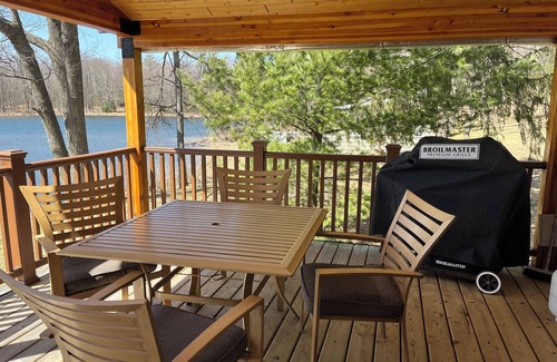 Mancelona House | Lakefront home in Northern Michigan. A quiet family lake
