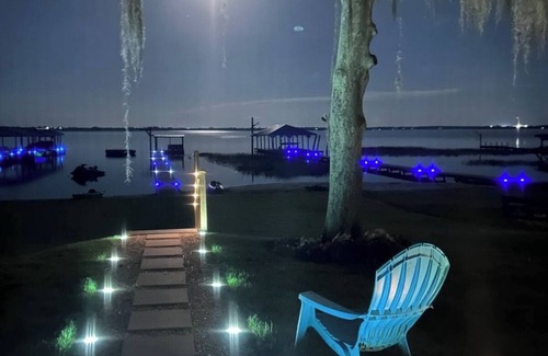 Placid Lakes House | Lakefront Home, Private Dock Kayak,Family Friendly,Beachfront BBQ Yard Games