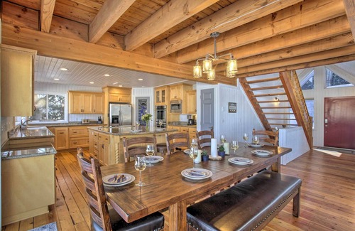 Worley House | Lakefront Home w/Boat Dock in Coeur d'Alene Area!
