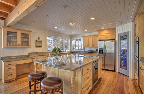 Worley House | Lakefront Home w/Boat Dock in Coeur d'Alene Area!