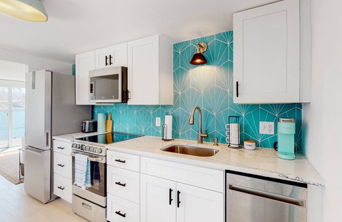 Cataumet House | Lakefront home with beautiful views, water access, paddleboards & firepit