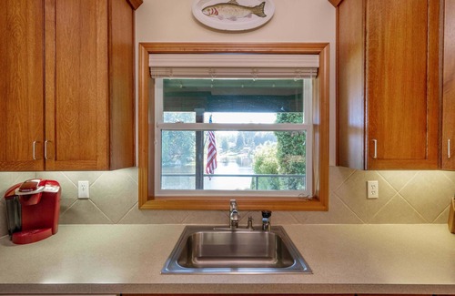 Lacey House | Lakefront Home with Dock and Scenic Views