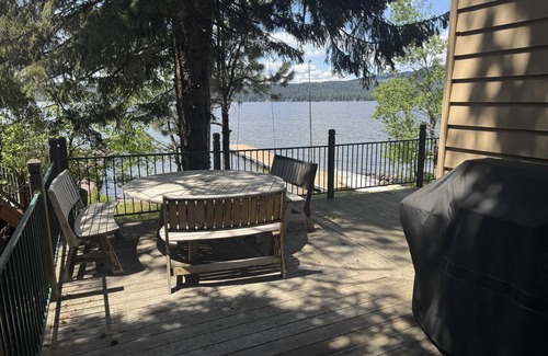McCall House | Lakefront home with private beach and dock