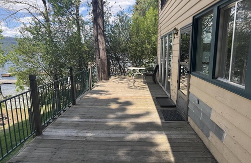 McCall House | Lakefront home with private beach and dock