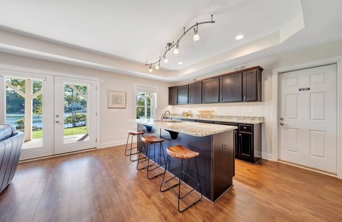 Moneta House | Lakefront Home with Private Dock