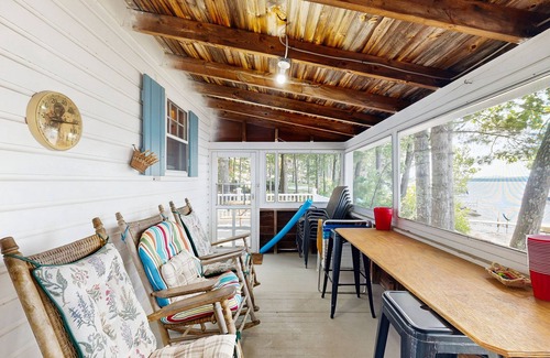 Freedom House | Lakefront home with views, water access for boating & swimming