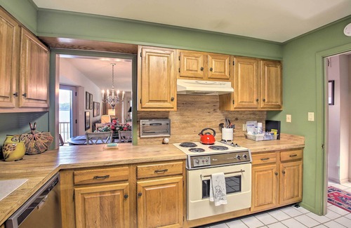 Mid America Condo | Lakefront Hot Springs Condo w/Boat Dock!