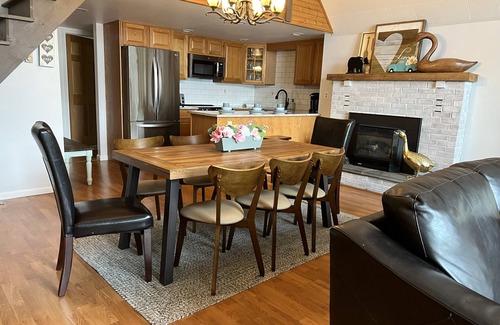 Pocono Lake House | Lakefront - Hot Tub, AC, 7 Paddleboards, Canoe, Kayak, Golf Car, Fire Pit, Boat