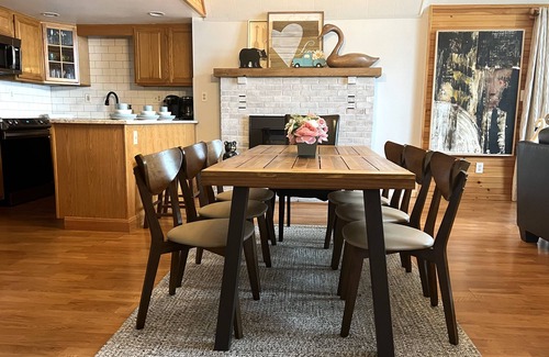 Pocono Lake House | Lakefront - Hot Tub, AC, 7 Paddleboards, Canoe, Kayak, Golf Car, Fire Pit, Boat