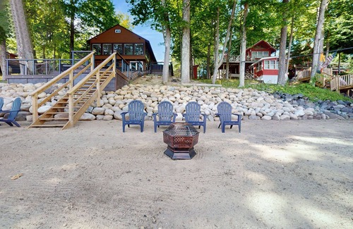 Gloversville House | Lakefront house with kayaks, hot tub, firepit, dock - in ADK Park