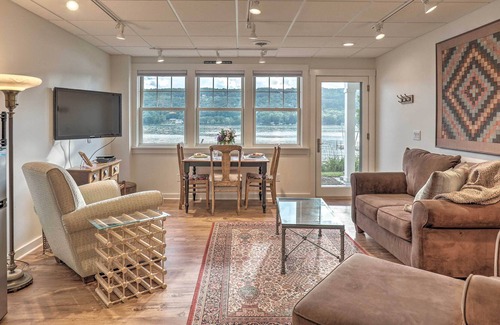 Dundee Apartment | Lakefront Keuka Lake Apt w/Seasonal Dock Access!