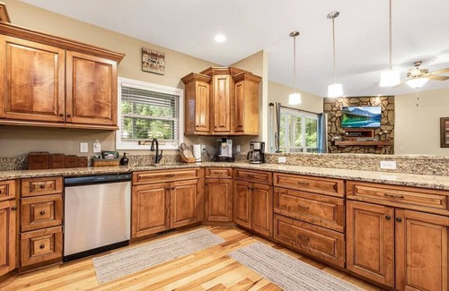 Lake Norman of Catawba House | Lakefront Manor w/Beach, Gameroom, Sauna, Theatre