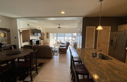 Lake Harmony Condo | Lakefront on Boulder Lake with beach access and beautiful views, relax & enjoy!