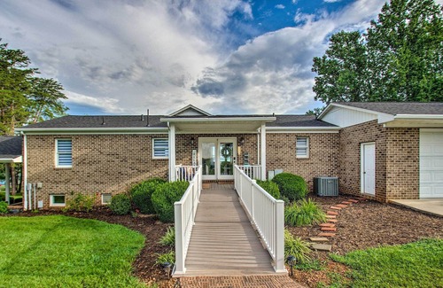 Penhook House | Lakefront Penhook Home w/ Private Dock & Slip
