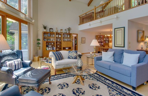 Penhook House | Lakefront Penhook Home w/ Hot Tub & Fire Pit!
