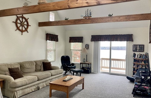 Mashpee House | Lakefront, private beach, stunning views