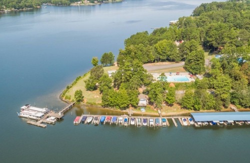 Steele Creek Condo | Lakefront Property Two Bedroom Cabin #34 at Long Cove Resort - Flexible Cancellation! by RedAwning