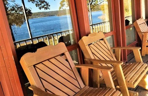 Ridgedale Cottage | Lakefront Shoreline Cabin w/On-Site Hot Tub and Dock to Enjoy!