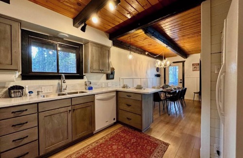 Island Park House | Lakefront with private dock & fire pit - Bunk House Cabin