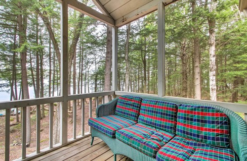 Francestown House | Lakeside Francestown Home w/Private Dock & Porch!
