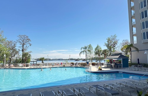 Florida Central Atlantic Coast Condo | Lakeside Getaway | Minutes from Disney | Stunning Views