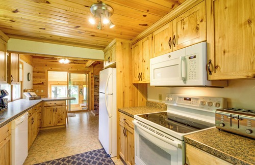 Alexandria Cabin | Lakeside Hideaway w/Swim Dock in Alexandria!