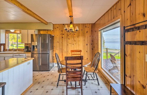 Lakeside House | Lakeside Home w/Beach ~ 14 Mi to Ski Area!