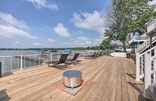 Duck Lake House | Lakeside home with large deck for enjoyment