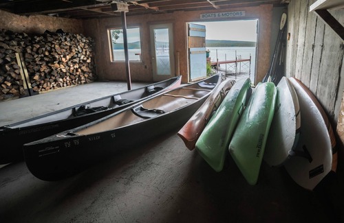 Rangeley House | Lakeside Lodge - 15 ft From Lake, Dock, Kayaks/Canoes/SUPs, Pet Friendly!