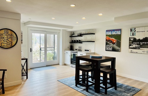 Plymouth House | Lakeside luxury. Walk to Road America + Hot Tub